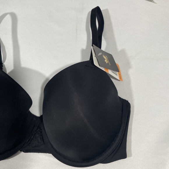 NWT WACOAL [ 32DD ] Lace Impression Underwire Contour Bra‎ in Black - Picture 6 of 12